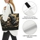thumbnail image 3 of Disketp Gold Rose Skull Bolsa Tote Estampada para Mujer, Bolso de Hombro y de Mano para Compras y Viajes, 3 of 8