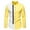 Yellow02, variant on VSSSJ Button Down Shirts for Men Slim Fit Color Block Patchwork Long Sleeve Collared Dress Shirts Casual Fashion Thin Lightweight Business Shirt Purple02 L
