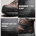 thumbnail image 2 of Botas NORTIV 8 Paladin-Steel Impermeables Antideslizantes Talla 10.5, 2 of 8