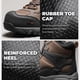 thumbnail image 2 of Botas de Seguridad Impermeables con Punta de Acero NORTIV 8 Marrón Talla 9.5W, 2 of 8