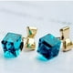 thumbnail image 3 of Pendientes Azul Diseño América Tendencia Cristal y Pendientes Señoras Europa, 3 of 4
