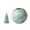 Green, variant on Spinning Sphere Swirl Pattern Candles for Home Decor, Decorative Aromatherapy Wax Candles for Gift Giving and Festive Celebrations