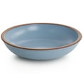 thumbnail image 5 of Soho Lounge Lagos 16 Piece Terracotta Double Bowl Dinnerware Set in Solid Matte Blue, 5 of 7