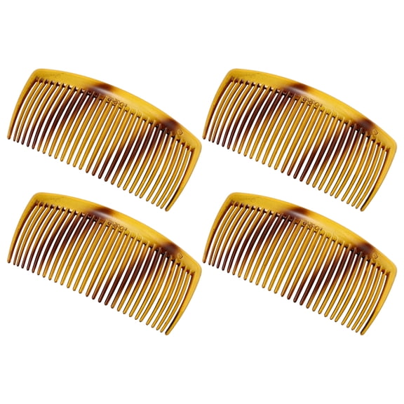 Unique Bargains 4 Pcs Classic Side Clip Hair Comb Teeth Hair Combs Hair Clip Comb 4" PC 4