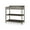 Dapper Gray, variant on Child Craft Flat Top Changing Table with Pad & Strap, 2 Storage Shelves, Anti-Tip Kit, Dapper Gray