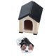 thumbnail image 1 of Perrera de Perros de Muñecas, Juego de Perros en Miniatura de Perrita Fomenta la Creatividad 1:12 Escala Fina Hecha Vívida Para Niños, 1 of 7