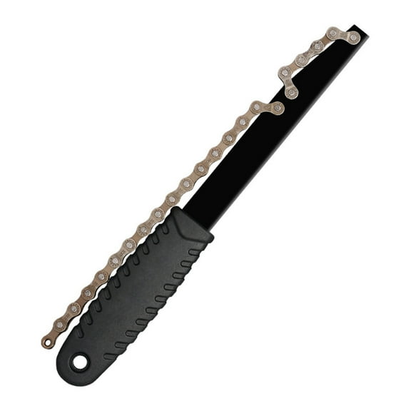 Bike Freewheel Removal Wrench Ergonomic High Hardness Steel Professional Road Bicycle Chain Whip Removal Tool Bike Accessories-Black