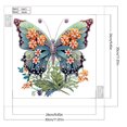 thumbnail image 3 of Kit Con Forma Especial Parcial DIY 5D Mariposa (YN071), 3 of 9