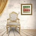 thumbnail image 3 of Pinto, Patricia 15x15 Gold Ornate Wood Framed with Double Matting Museum Art Print Titled - Holiday Sayings, 3 of 4