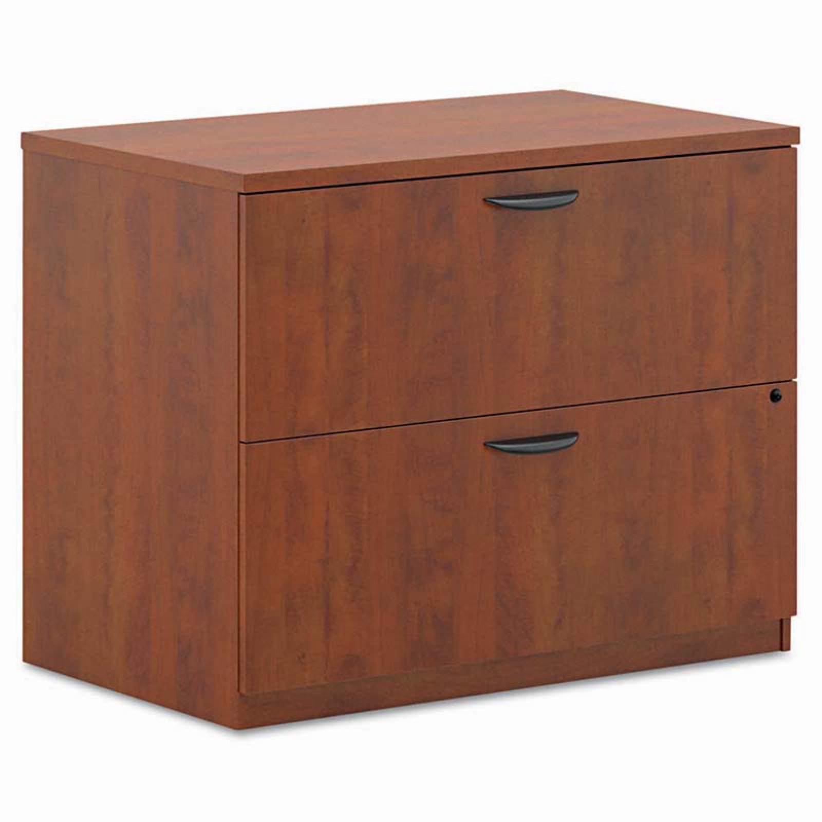 Basyx 2 Drawers Lateral Lockable Filing Cabinet, Cherry - image 2 of 2
