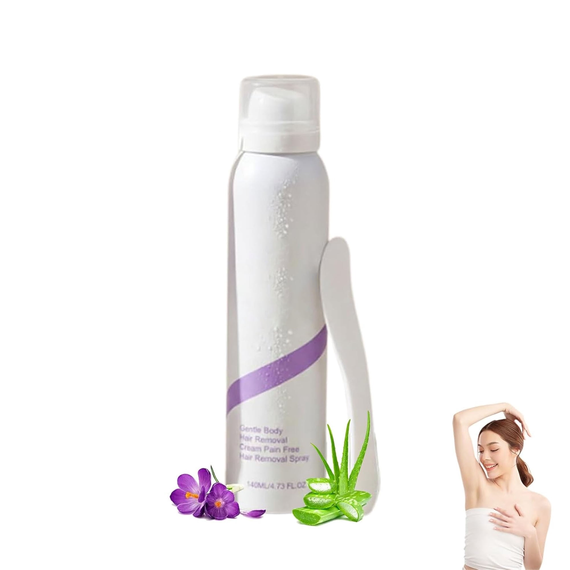 RAGUPEL Pain-Free Hair Removal Spray for Sensitive Skin, Smooth