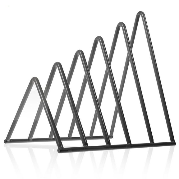 MRLESS Desktop File Sorter Magazine Holder Rack for Binders and Mails - Black