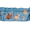 thumbnail image 2 of Disney Baby Lion King Adventure Window Valance  by  Lambs & Ivy - Blue, Brown, 2 of 4