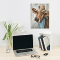 thumbnail image 5 of WFSposter Country Cow Pictures Wall Decor Cute Funny Brown Rustic Farmhouse Cattle Animal Canvas Wall Art Bathroom Artwork, 5 of 5