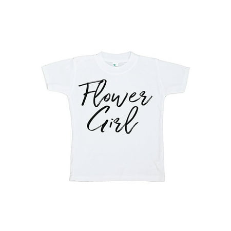 

Custom Party Shop Toddler Girl s Flower Girl Wedding T-shirt - YOUTH SMALL (6-8)