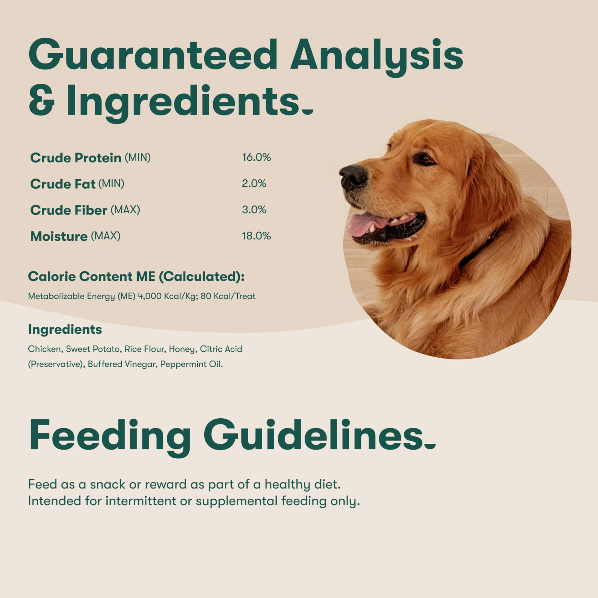 Jinx Chicken Flavor Dental Treats for Small Dogs, 8.8 oz Bag, 13 Treats