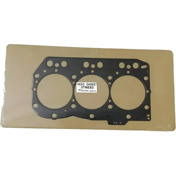 Seapple Cylinder Head Gasket 119812-01330 Compatible with Yanmar 3TNV82 3TNV82A Engine B25V B30 VIO30 VIO35 Excavator