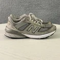 thumbnail image 4 of New Balance Shoes Mens 9.5D Grey Suede 990v5 Castlerock Running Sneakers M990GL5, 4 of 6