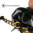 thumbnail image 3 of Reel Replacement Handle, Strong Toughness Anti Slip Metal Fishing Reel Handle  for Sea Fishing, 3 of 7