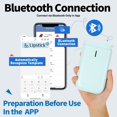 thumbnail image 3 of Label Maker LMASBLTER D11 Bluetooth portátil con cinta, 3 of 3
