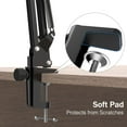thumbnail image 4 of FIFINE Sturdy Boom Arm Stand for Microphone and Light, Adjustable Suspension Mic Boom Arm with 3/8" to 5/8" Adapter, Heavy Desk Clamp Mount for 2in Table, 4 of 8