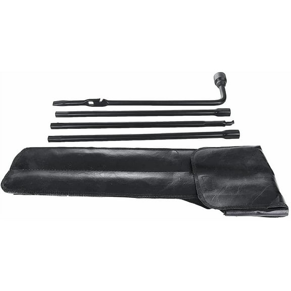 ECCPP For Chevy Silverado GMC Sierra Lug Wrench Spare Tire Tool Kit Replacement w/Case