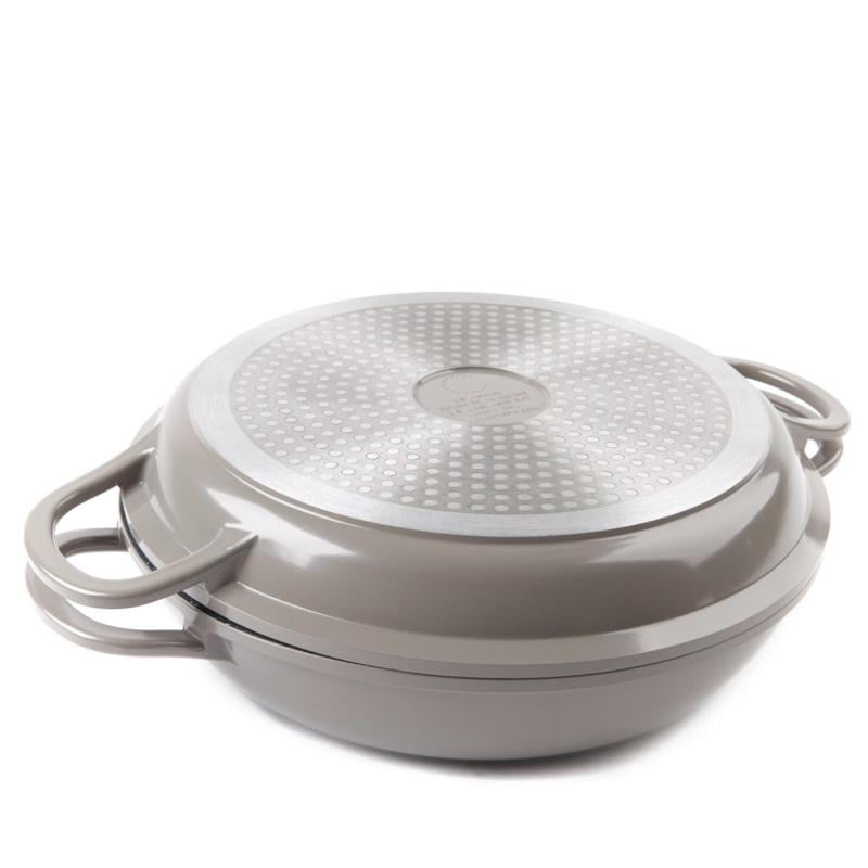 9 Recipe Card Curtis Stone DuraPan Nonstick 12 Multipurpose Deep Pan with Lid 9 Recipe Card Curtis Stone DuraPan Nonstick 12 Multipurpose Deep Pan with Lid