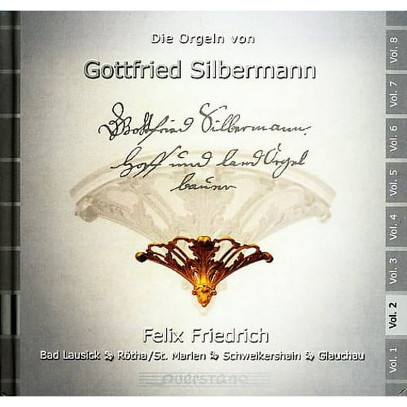 Bach / Sorge / Gotthilf / Friedrich - Gottfried Silbermann Organs Vol. 2 - Music & Performance - CD