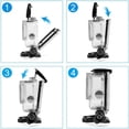 thumbnail image 6 of Waterproof Housing Case for GoPro Hero 8 Action Camera Protective Shell with Bracket, 6 of 7