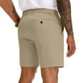 thumbnail image 5 of Mens Golf Shorts Stretch Flat Front Shorts Lightweight Quick Dry Hiking Casual Work Short Pants with 3 Pockets, 5 of 6