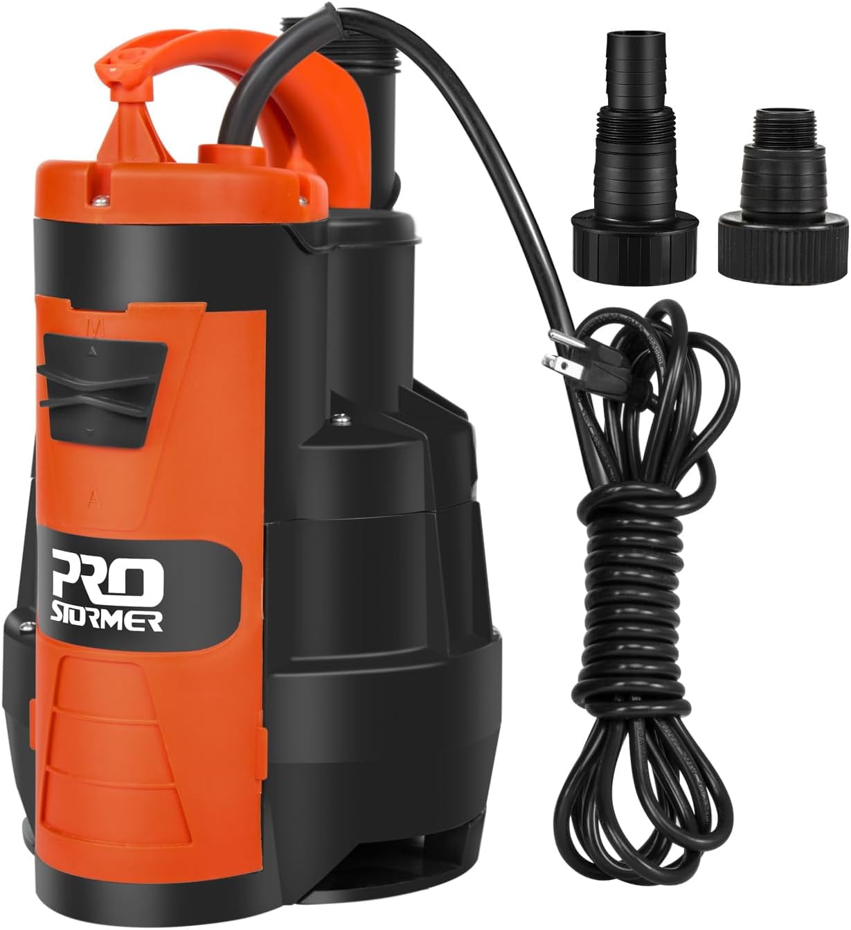 Sump Pump, 3500 GPH 1HP Submersible Clean/Dirty Water Pump with Build-in Float Switch for Pool, Pond, Garden