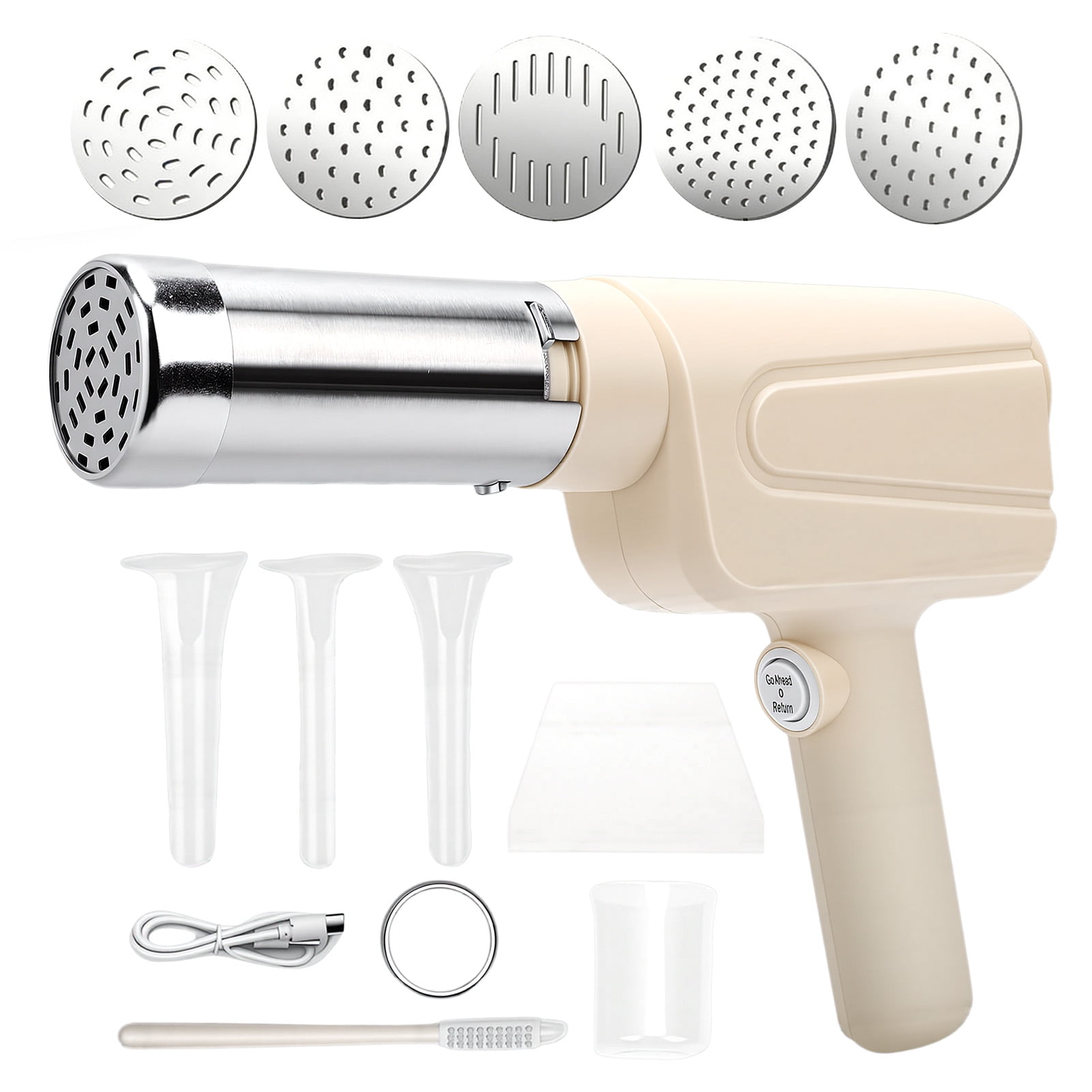 Marcato Atlas 150 Pasta Machine Bigoli Attachment, Homemade Noodle