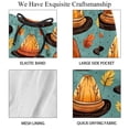 thumbnail image 4 of luoweisi Men's Beach Shorts Quick Dry Swim Trunks with Mesh Lining Thanksgiving Hat XL, 4 of 5