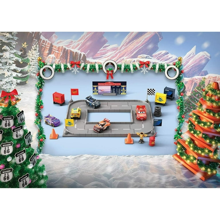 Disney Pixar Cars Advent Calendar XMAS 5 Mini Vehicles Disney Pixar Cars Advent Calendar XMAS 5 Mini Vehicles
