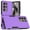 Purple, variant on Kryonix for Samsung Galaxy S25 Ultra Case, Heavy-Duty Shockproof and Drop-Proof Design, 3-Layer Full-Body Protection [Screen Not Included], Durable Rugged Cover, Mint Green/Green/Deep Blue