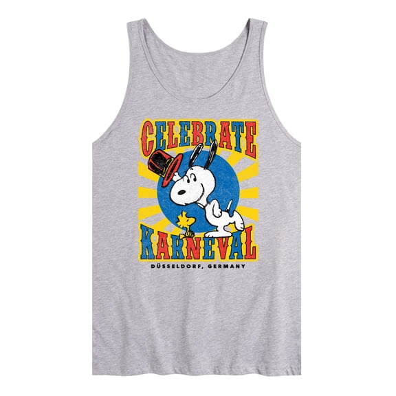 Peanuts - Snoopy Celebrate Karneval - Men's Jersey Tank Top