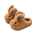 thumbnail image 4 of Jamicy Kids Toddler Slippers for Boys Girls Cute Bunny House Shoes Non Slip Warm Soft Winter Fuzzy Indoor Bedroom Slipper, 4 of 6