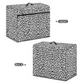 thumbnail image 3 of HELLHERO Leopard Print Pattern Dust Cover for Sewing Machine Waterproof Material Pocket and Handle and Handle for Singer and Brother Sewing Machine, 3 of 8