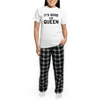 thumbnail image 5 of CafePress - It's Good To Be Queen Women's Light Pajamas - Women's Short Sleeve Print T-Shirt and Pants Light Cotton Pajama Set, 5 of 7