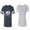 Men Navy / Women Heather, variant on My Favorite Prince Princess Is My Husband Wife Matching Couple Cotton Jerseys (Men Navy / Women Black) (Men L / Women L)
