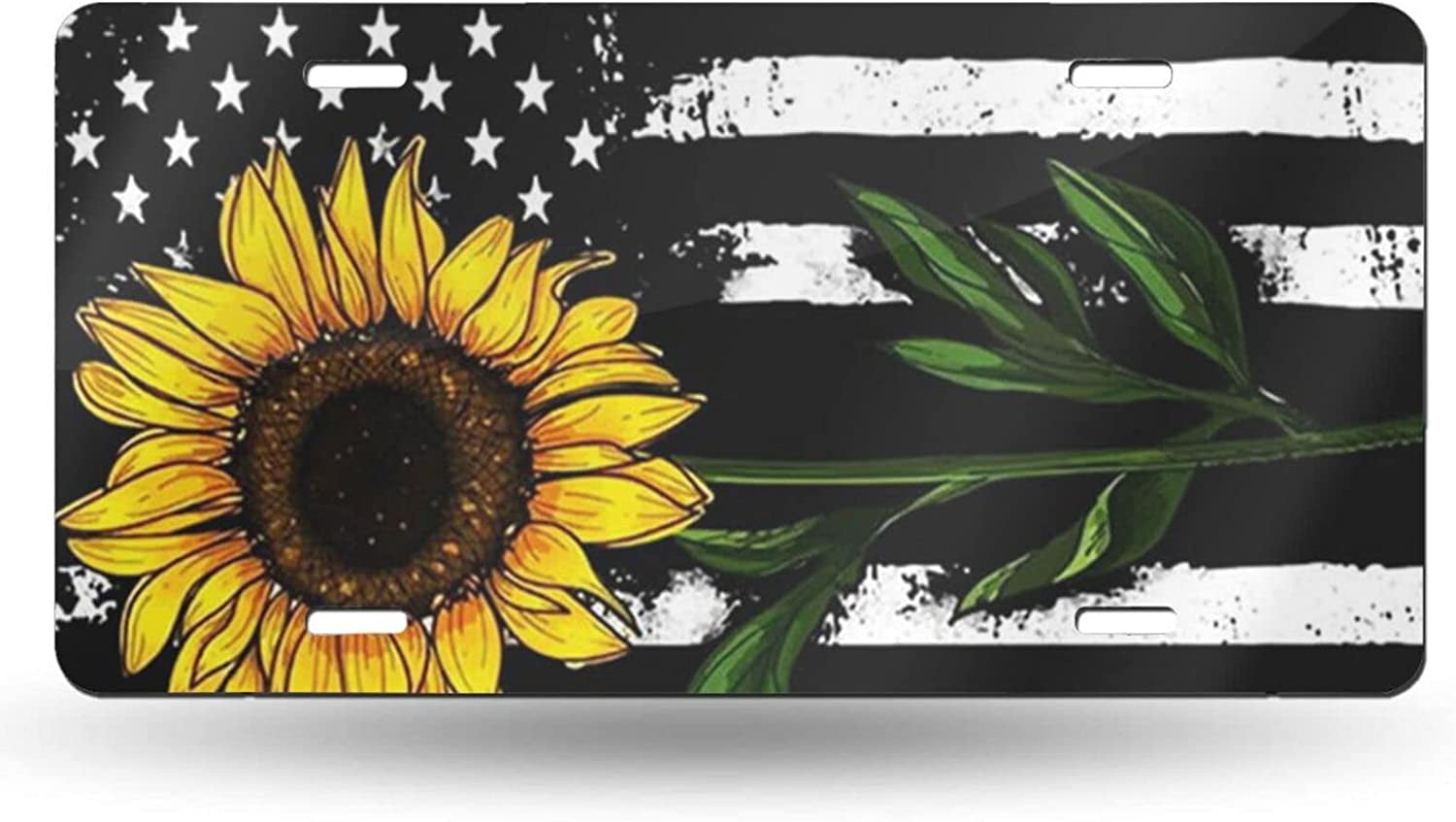 Birds In Floral Garden Car Decorative Front License Plate,Vanity Tag