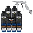thumbnail image 2 of U-POL Raptor Reflex Blue Urethane Spray-On Truck Bed Liner Kit w/ FREE Custom Coat Spray Gun with Regulator, 4 Liters, 2 of 4