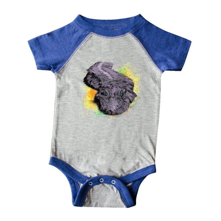 

Inktastic Colorful Lurking Gator Gift Baby Boy or Baby Girl Bodysuit