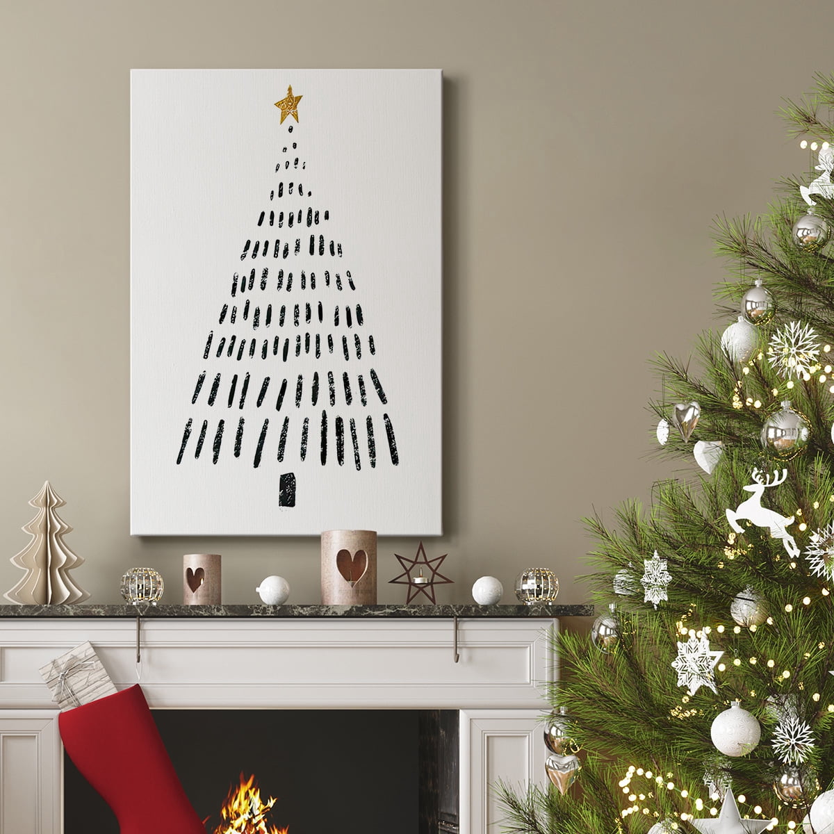 Christmas Tree- Gallery Wrapped Canvas