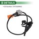 thumbnail image 5 of Sensores de velocidad de rueda ABS de Unique Bargains Sensor del sistema de frenos antibloqueo para Honda Accord Hybrid CN3 2005-2007 No.57475SDRA01 Trasero Izquierdo, 5 of 7