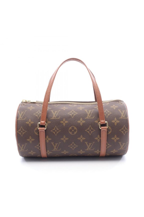 Pre-Owned Louis Vuitton Papillon 26 Old Model Handbag, Coated Canvas and Leather, Monogram,...