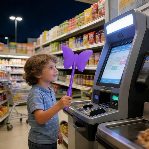 con Una Varita Tarjeta de Crédito Varita Varita Estrella Varitas de Tarjetas de Pago Sin Contacto