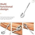 thumbnail image 3 of Pasta Spoon Stainless Steel Spaghetti Spoon Pasta Server Noddle Fork Spaghetti Strainer Spoon Scoop Kitchen Tools Pasta Pot, 3 of 5