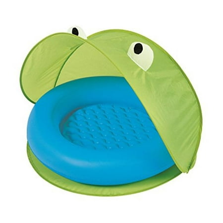 UPC 821808100019 product image for Bestway Kids Inflatable Shade Play Pool With Twist'N Fold Tent - Blue 10001 | upcitemdb.com