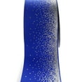 thumbnail image 2 of 3" Sparkle Fade Grosgrain Ribbon Royal Blue 100 Yards, 2 of 2